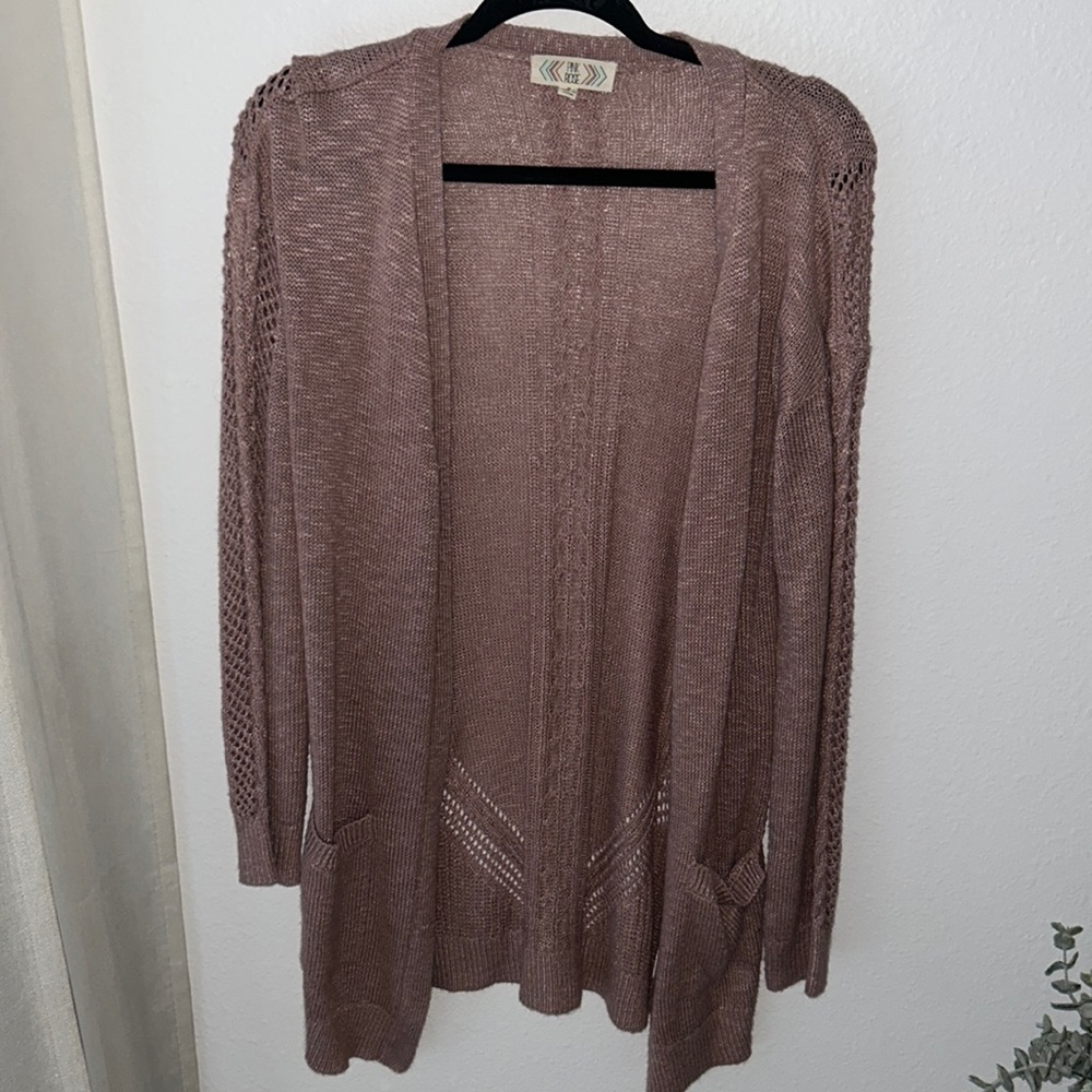 Pink Cardigan